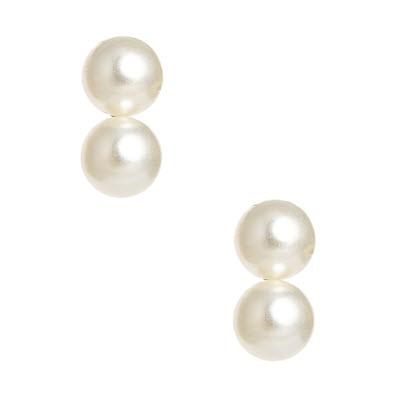 Lisi Lerch Audrey Belle Double Pearl Small Earrings  Apparel & Accessories > Jewelry > Earrings