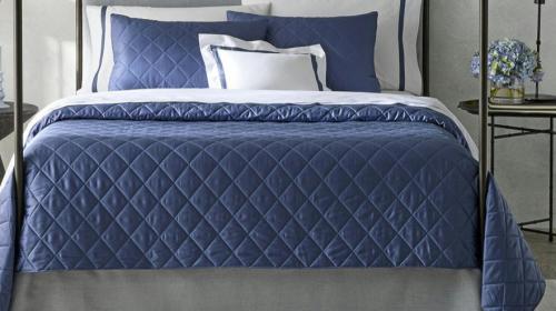 Matouk Nocturne Quilted Bedding Gallery_993 NULL