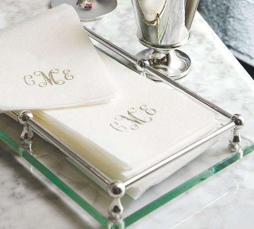 Personalized Disposable Hand Towels Set of 25  Home & Garden > Linens & Bedding > Towels > Kitchen Towels