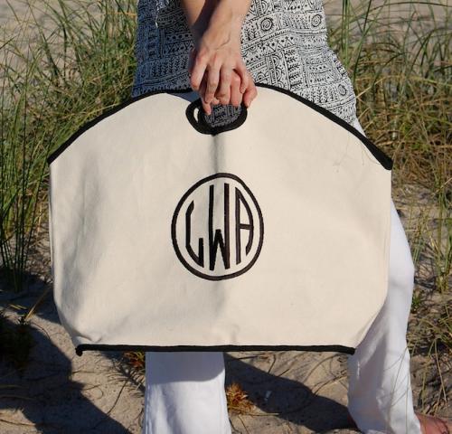 Monogrammed GG Tote Three Sizies  Apparel & Accessories > Handbags > Tote Handbags