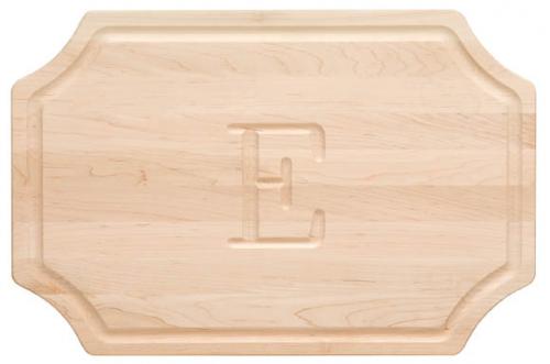 Personalized Cutting Board 12x18" Scalloped Maple Wood   Home & Garden > Kitchen & Dining > Kitchen Tools & Utensils > Cutting Boards