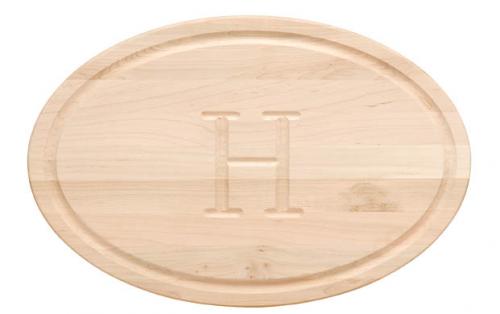 Personalized Cutting Board 12x18" Oval Made of Maple   Home & Garden > Kitchen & Dining > Kitchen Tools & Utensils > Cutting Boards