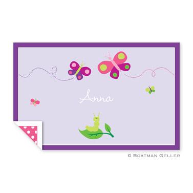 Boatman Geller Personalized Butterfly Laminated Placemat  Home & Garden > Linens & Bedding > Table Linens > Placemats