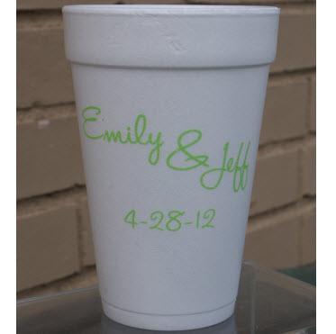 Personalized 16oz Foam Cups  Home & Garden > Kitchen & Dining > Tableware > Drinkware