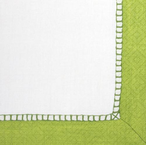 Personalized Bright Green Sherbet Napkins  NULL