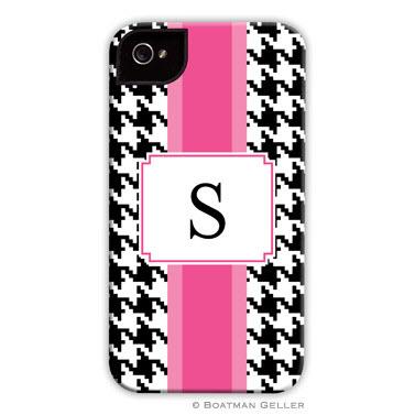 Personalized Phone Case Alex Houndstooth Black   Electronics > Communications > Telephony > Mobile Phone Accessories > Mobile Phone Cases