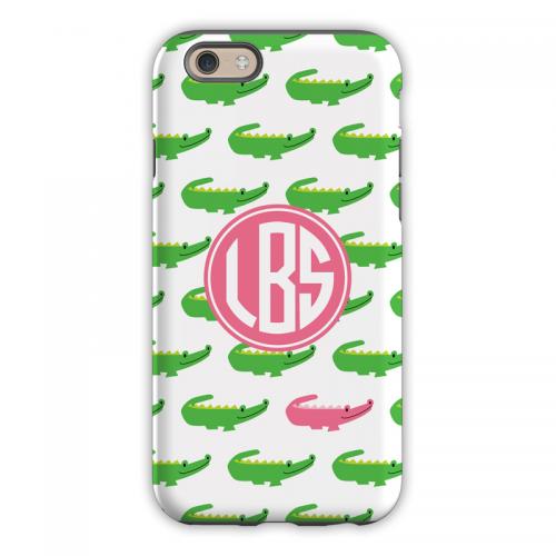 Personalized Phone Case Alligator Repeat   Electronics > Communications > Telephony > Mobile Phone Accessories > Mobile Phone Cases