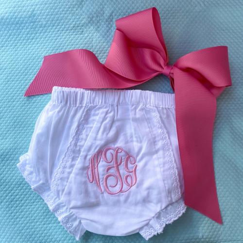 Monogrammed Diaper Covers for Babies 03 - 2T years  Apparel & Accessories > Clothing > Baby & Toddler Clothing > Baby & Toddler Diaper Covers