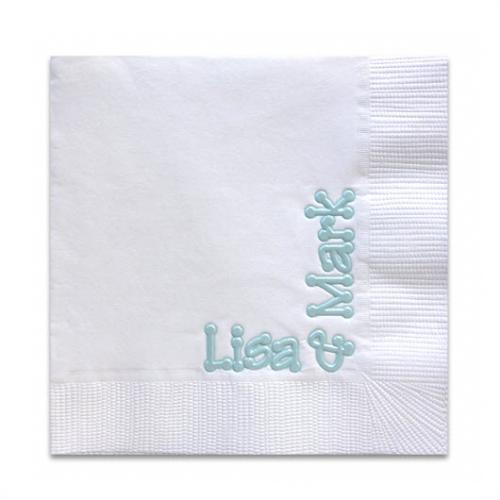Blissful Color Mist Pearl Napkins  NULL