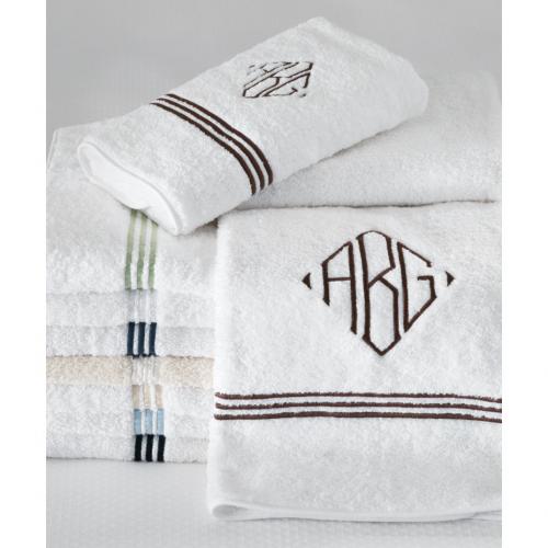 Matouk Monogrammed Bel Tempo Towel Sets  Home & Garden > Linens & Bedding > Towels > Bath Towels & Washcloths