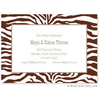 Boatman Geller Personalized Zebra Invitation  Office Supplies > General Supplies > Paper Products > Stationery