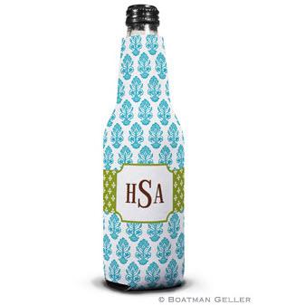 Personalized Beti Teal Bottle Koozie  Home & Garden > Kitchen & Dining > Food & Beverage Carriers > Drink Sleeves > Can & Bottle Sleeves