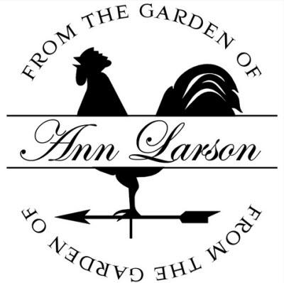PSA Essential Stamp or Embosser Rooster from the Garden  Office Supplies > Office Instruments > Rubber Stamps > Decorative Rubber Stamps