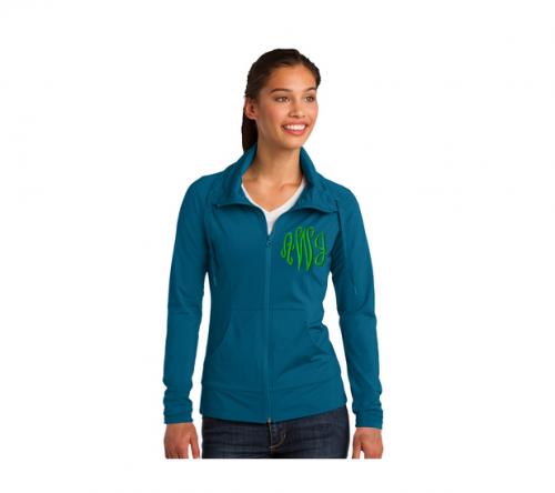  Ladies Full Zip Sports Tek Jacket  Apparel & Accessories > Clothing > Activewear > Active Jackets