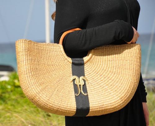 Queen Bea Coastal Shorty Florida Basket  Apparel & Accessories > Handbags > Tote Handbags