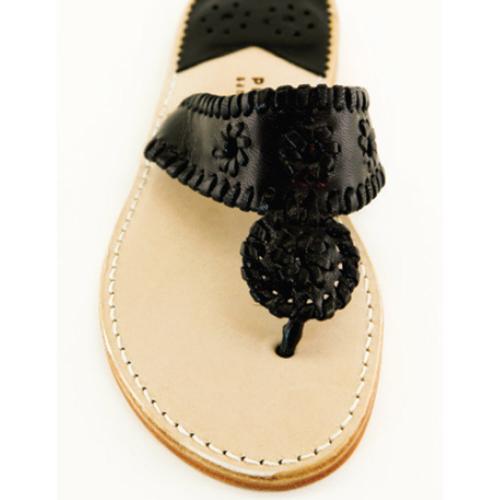 Black with Black Palm Beach Sandals Black with Black Apparel & Accessories > Shoes > Sandals > Thongs & Flip-Flops