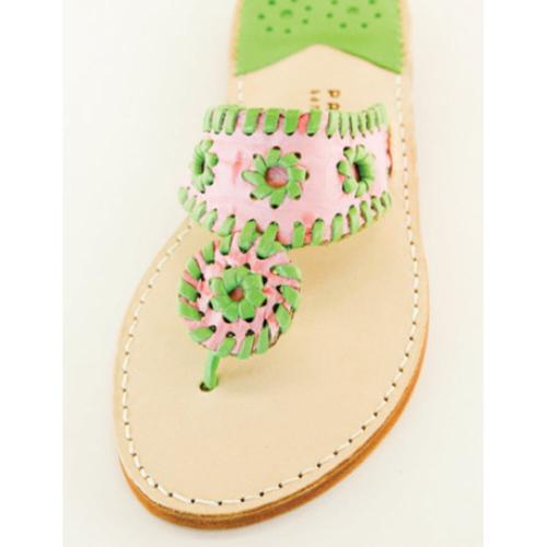 Pink Croc with Pomme Palm Beach Sandals Pink Croc with Pomme Apparel & Accessories > Shoes > Sandals > Thongs & Flip-Flops