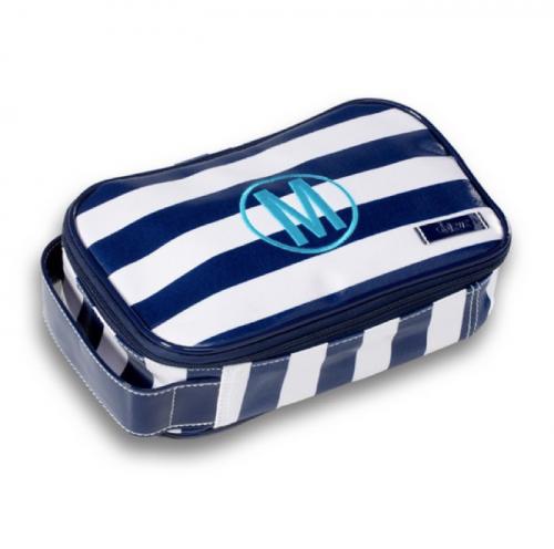 Monogrammed Canvas Cosmetic Case Several Colors  Luggage & Bags > Toiletry Bags
