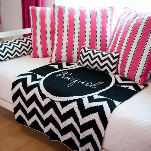 Personalized Knit Blankets From Butterscotch Blankets