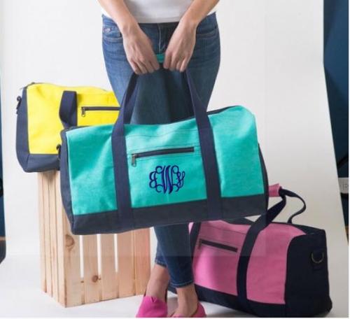 monogram duffle