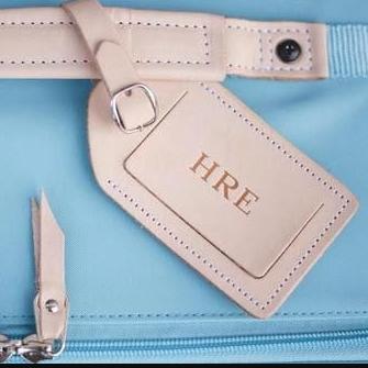 Jon Hart Designs Personalized Leather Luggage Tag  Luggage & Bags > Luggage Accessories > Luggage Tags