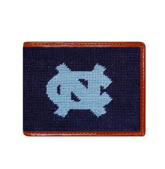 Smathers and Branson UNC Needlepoint Bifold Wallet  Apparel & Accessories > Clothing Accessories > Wallets & Money Clips