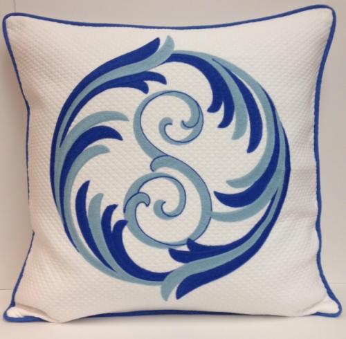 Personalized Single Letter PIllow from Jane Wlner Designs  Home & Garden > Decor > Throw Pillows
