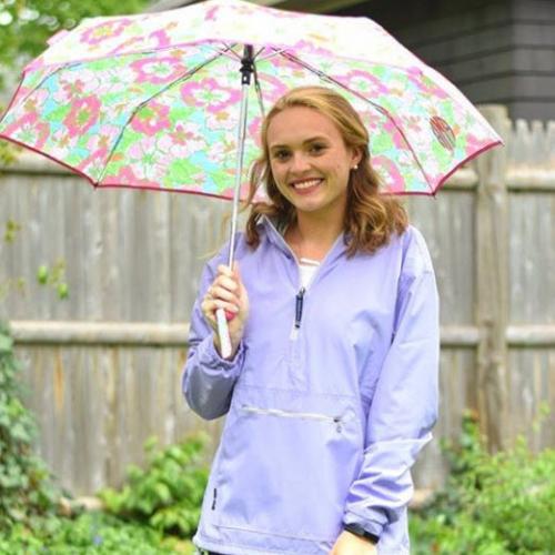 Preppy Bar Harbor Monogrammed Pullover  Apparel & Accessories > Clothing > Outerwear > Rain Gear > Raincoats