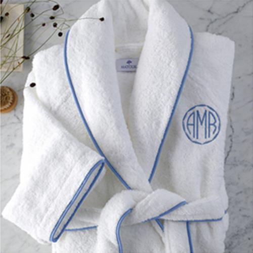  Matouk Cairo Robe Monogrammed  Apparel & Accessories > Clothing > Sleepwear & Loungewear > Robes