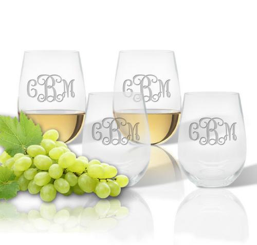 Personalized Tritan Acrylic Stemless Wine Tumbler Set  Home & Garden > Kitchen & Dining > Tableware > Drinkware > Stemware > Wine Glasses