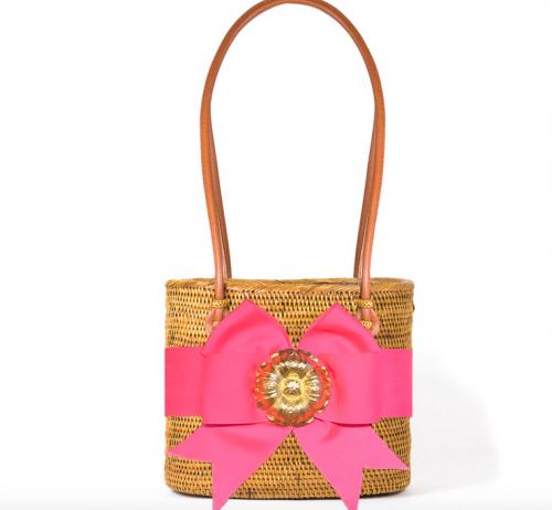 Lisi Lerch Medium Charlotte Choose Bow and Motif  Apparel & Accessories > Handbags > Shoulder Bags