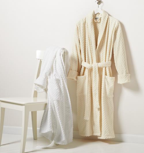 Monogrammed Long Terry Robe for Him or Her  Apparel & Accessories > Clothing > Sleepwear & Loungewear > Robes