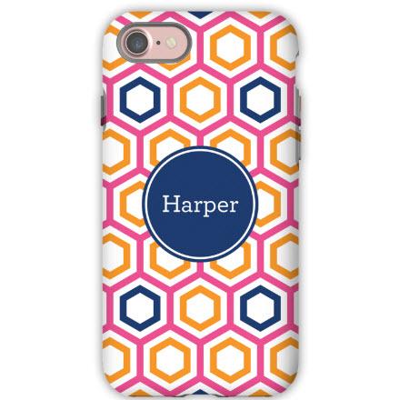 Personalized Phone Case Maggie Raspberry & Tangerine  Electronics > Communications > Telephony > Mobile Phone Accessories > Mobile Phone Cases