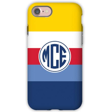 Personalized Phone Case Bold Stripe Nautical  Electronics > Communications > Telephony > Mobile Phone Accessories > Mobile Phone Cases