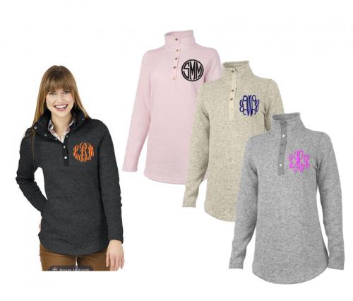 Monogrammed Hingham Tunic   Apparel & Accessories > Clothing > Shirts & Tops > Sweaters & Cardigans