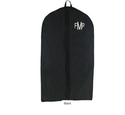 Monogrammed Garment Bag in Navy   Luggage & Bags > Business Bags > Garment Bags