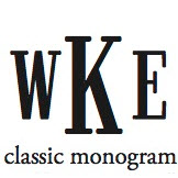 Classic Monogram