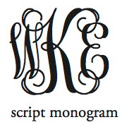 Script Monogram