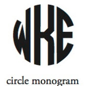 Circle Monogram